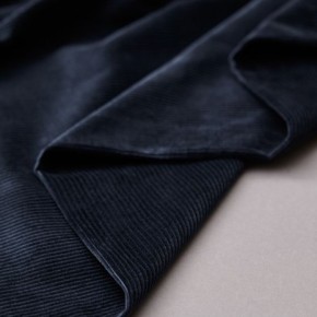 organic kora corduroy - indigo night - mind the maker