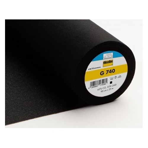 entoilage tissé coton gratté thermo G740 Vlieseline entoilage tissé coton gratté thermo G740 Vlieseline