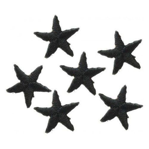 mini étoiles thermocollantes noires mini étoiles thermocollantes noires
