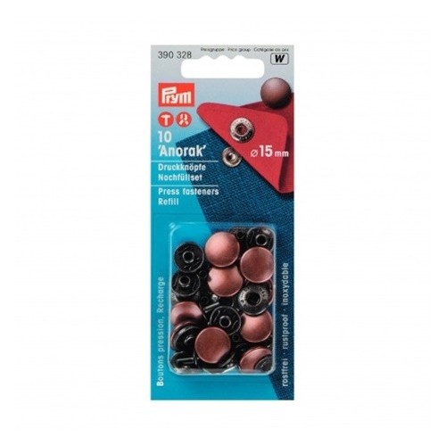bouton pression 15 mm cuivre Prym bouton pression 15 mm cuivre Prym