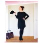 robe noire Aurèle - Mon dressing facile à coudre