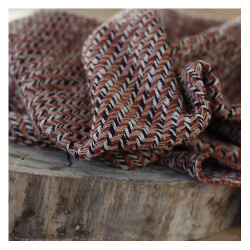 twill de coton brique twill de coton brique