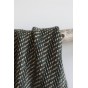 twill coton vert - tissus upcycling