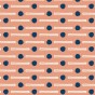 tissu coton imprimé - abricot - Cotton and Steel