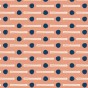 tissu coton imprimé - abricot - Cotton and Steel