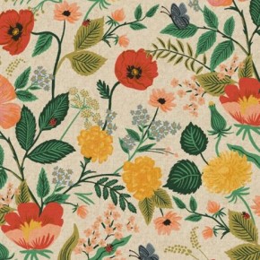 tissu épais coloris naturel - Rifle Paper co