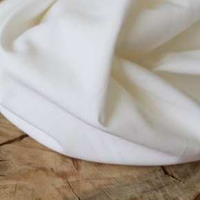 popeline coton bio - blanc cassé