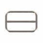boucle de serrage rectangulaire avec tige fixe - 40 mm