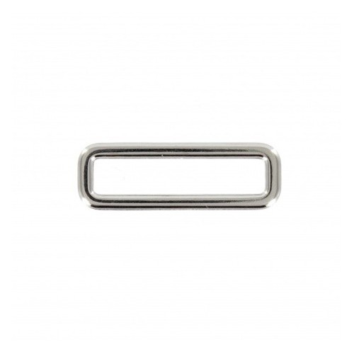 boucle forme rectangle - 40 mm - argenté boucle forme rectangle - 40 mm - argenté