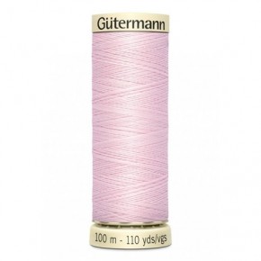 fil rose pale Gutermann n°372