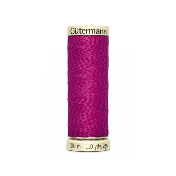 fil polyester pour tout coudre fuchsia