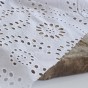 Coton Broderie anglaise - Roseanne blanc