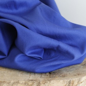 tissu en coton bleu pour pantalon
