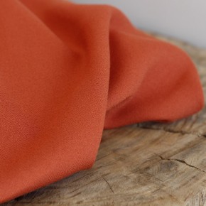 tissu en crêpe de viscose - orange