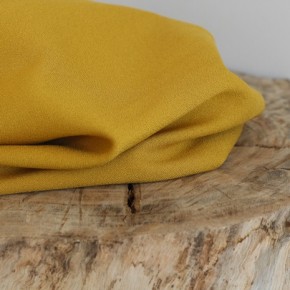 tissu crêpe de viscose - ocre