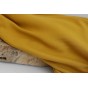 viscose crêpe au mètre - jaune moutarde
