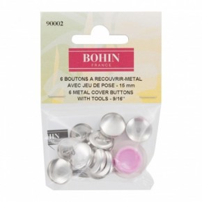 Bouton pression - Jersey - Noir - 12mm - Prym - Mercerine