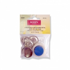 Bohin - boutons à recouvrir 27 mm