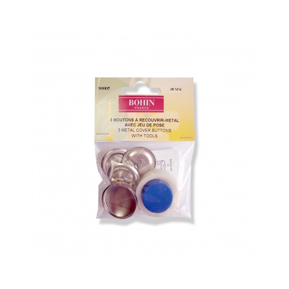 Bohin - boutons à recouvrir 27 mm