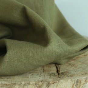 tissu ramie kaki clair - un chat sur un fil