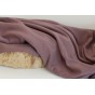 tissu sweat fin mauve - un chat sur un fil