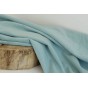 jersey en coton bio - bleu aqua