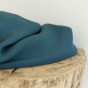tissu crêpe de viscose - pétrole