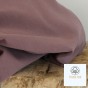 tissu french terry - mauve