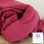 french terry bio - framboise