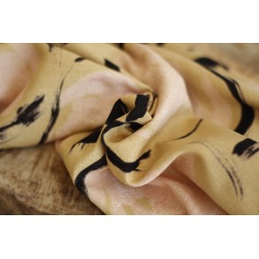 tissu imprimé peinture