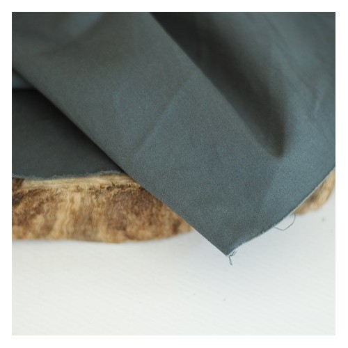 tissu satin de coton stretch - vert foncé tissu satin de coton stretch - vert foncé