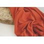 jersey coton bio - orange