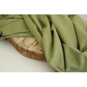 jersey coton bio certifié - vert mousse