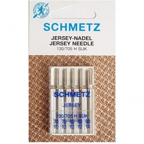 Aiguilles jersey - plusieurs tailles - Schmetz
