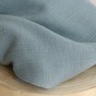 double gaze coton bambou - bleu céladon