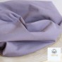 tissu jersey en coton bio - lilas