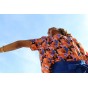 BLOUSE BLONDIE en viscose woman orange