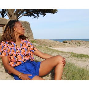 imprimé été pour blouse fluide