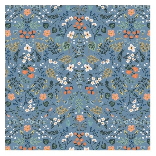 Rifle Paper Co - fleurs sauvages - bleu Rifle Paper Co - fleurs sauvages - bleu