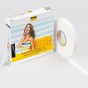 support droit fil extensible blanc