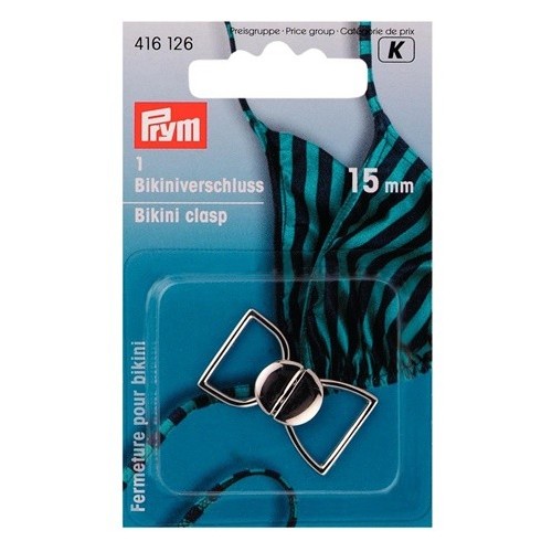fermoir pour maillot de bain - 15 mm - doré fermoir pour maillot de bain - 15 mm - doré