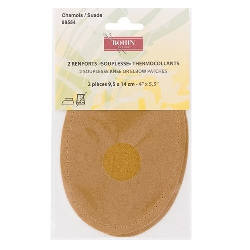 thermocollants coudes - chamois