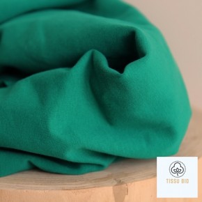 molleton bio vert - un chat sur un fil