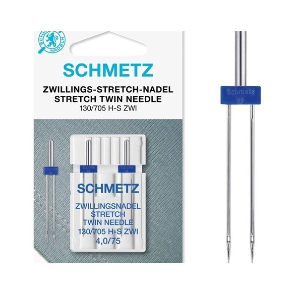 AIGUILLE DOUBLE STRETCH schmetz - vendu par 2