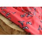 tissu fluide imprimé papillon - un chat sur un fil