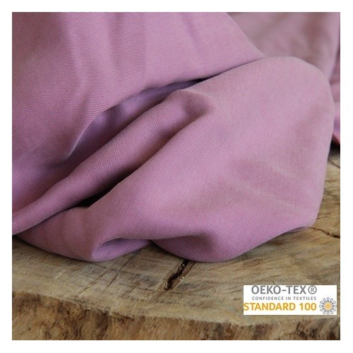 lyocell mauve - un chat sur un fil lyocell mauve - un chat sur un fil