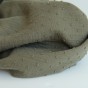 tissu double gaze - kaki