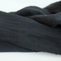 coton double gaze - noir