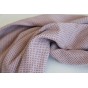 double gaze rose pois noirs - un chat sur un fil