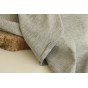 tissu jersey gris - un chat sur un fil